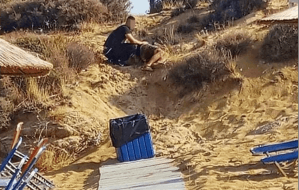 SRBIN USRED MAFIJAŠKOG OBRAČINA NA PLAŽI U GRČKOJ: Leteli meci U <span style='color:red;'><b>KAVALI</b></span>! (VIDEO)